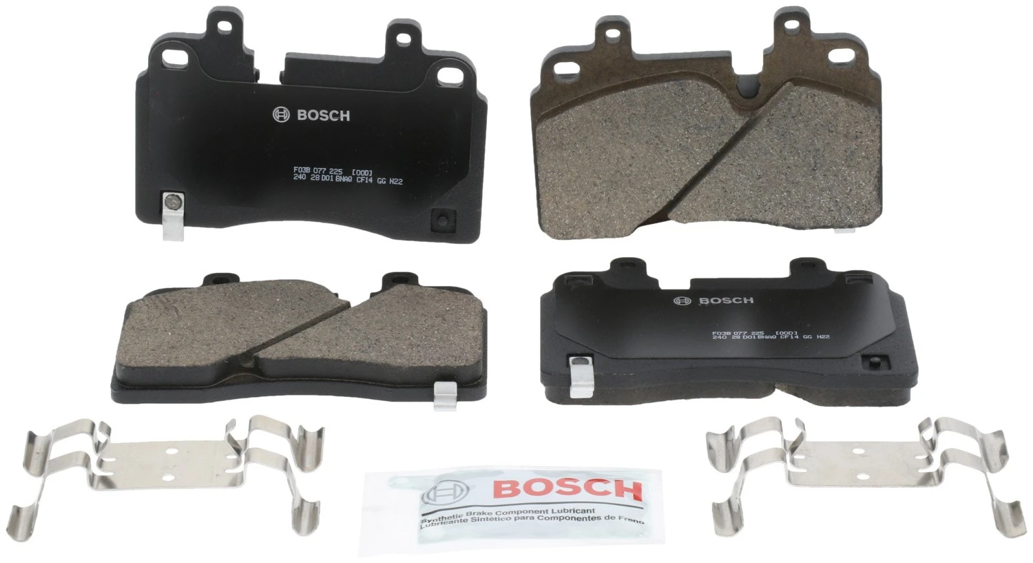 Bosch QuietCast Brake Pads Bosch 284-BC2251