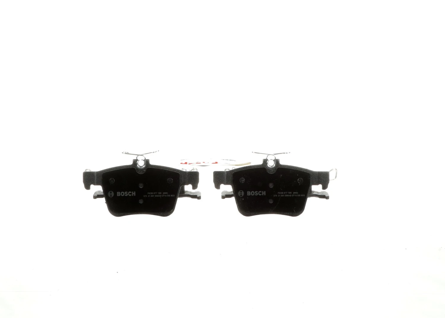 Bosch QuietCast Brake Pads Bosch 284-BC2255