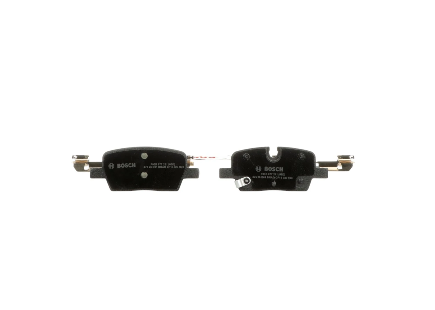 Bosch QuietCast Brake Pads Bosch 284-BC2303