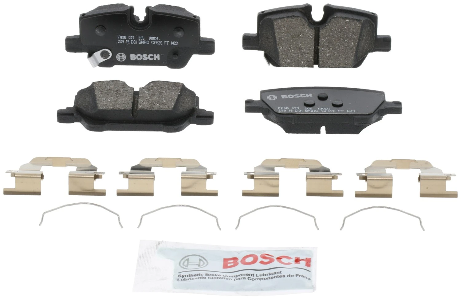 Bosch QuietCast Brake Pads Bosch 284-BC2308 for 2021 Buick Encore Gx