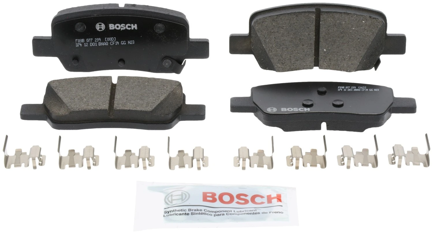 Bosch QuietCast Brake Pads Bosch 284-BC2381