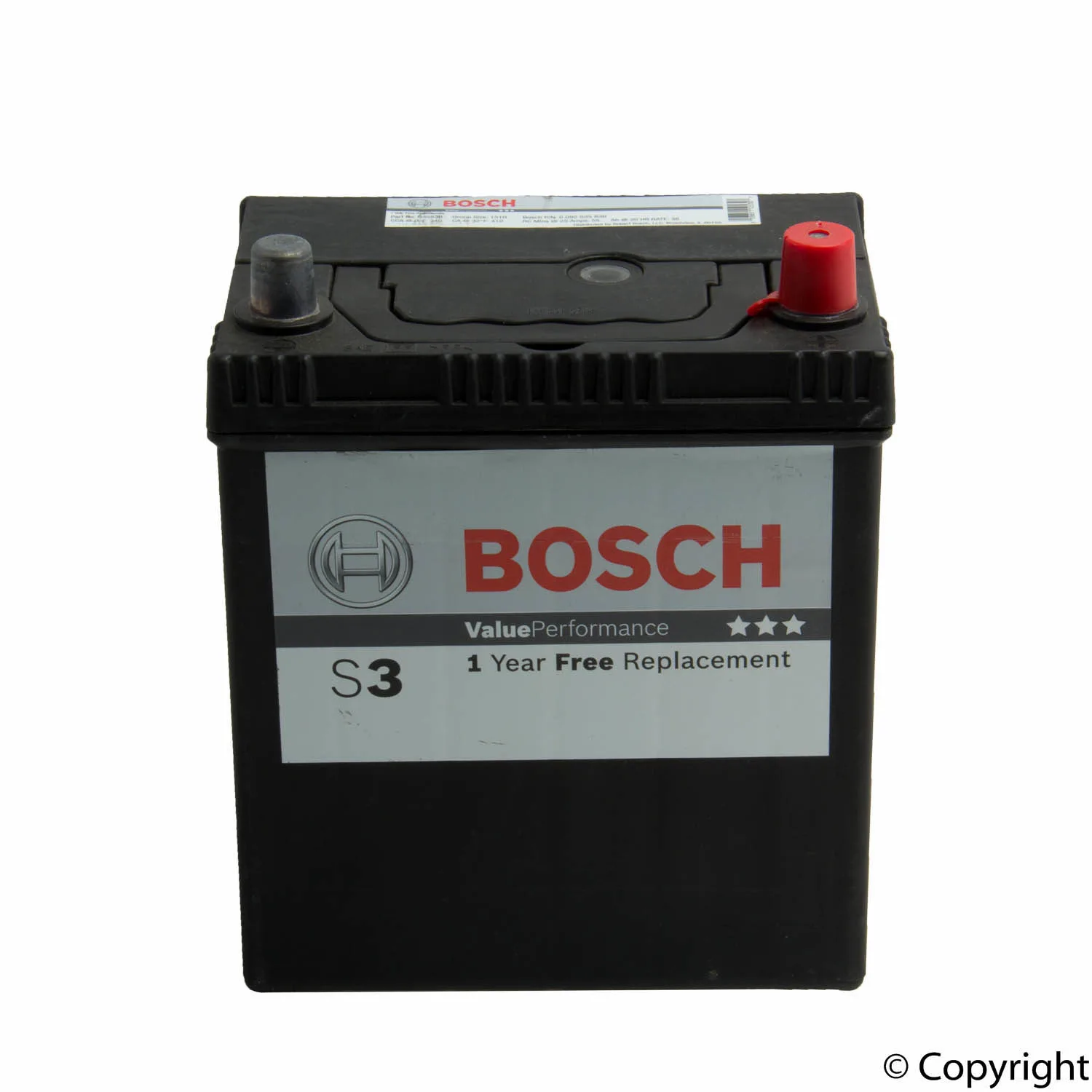 Bosch Value Performance Starter Battery Bosch 284-S3583B