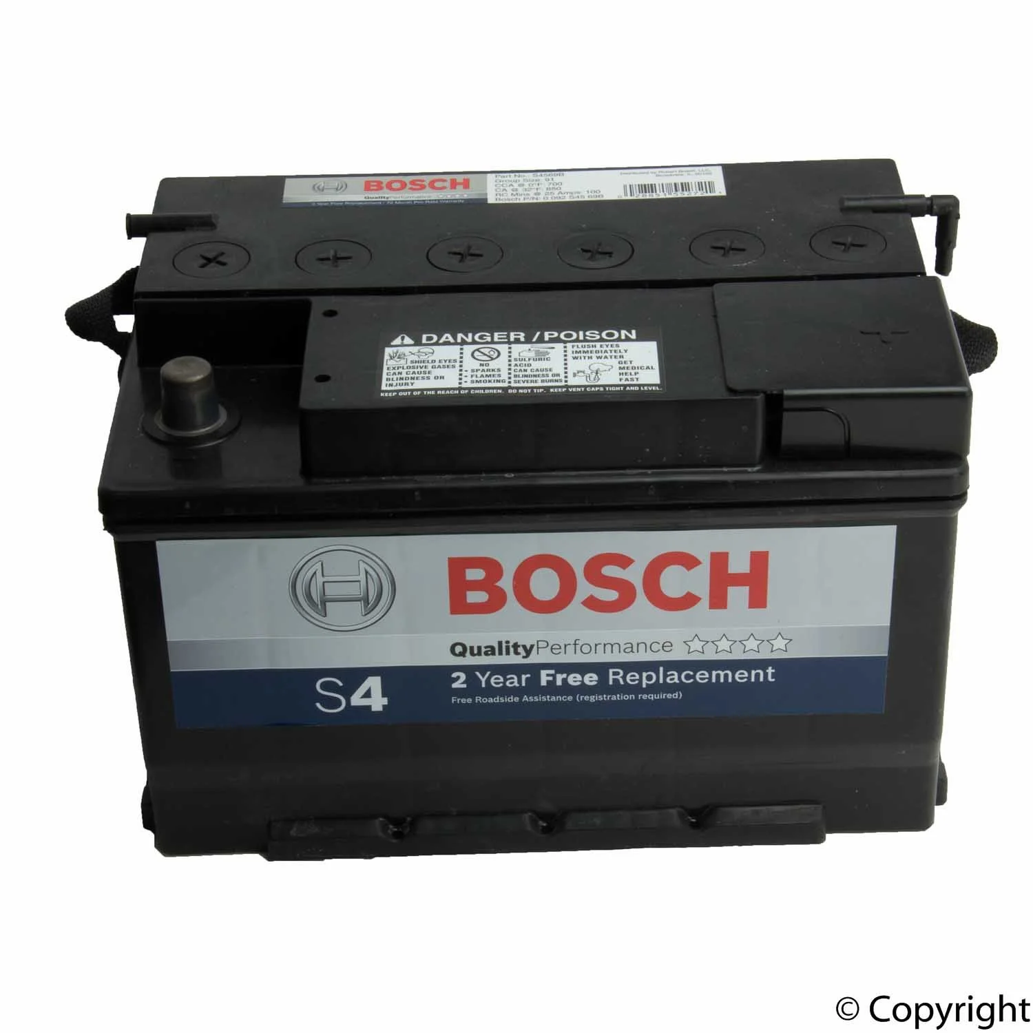 Bosch Quality Performance Starter Battery Bosch 284-S4569B