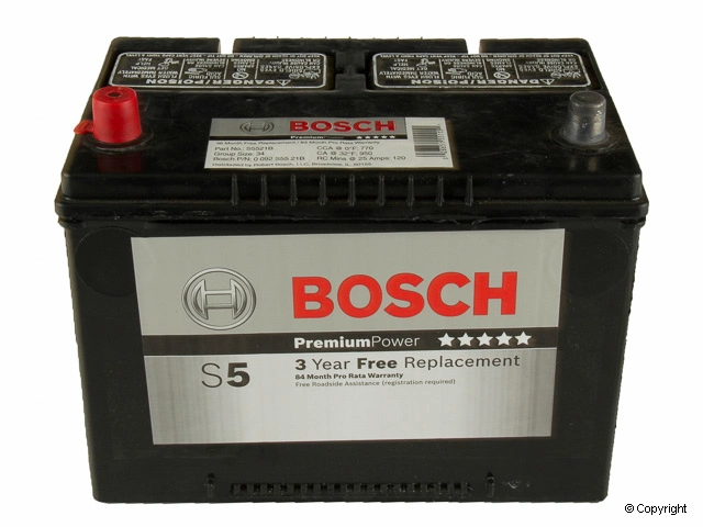 Bosch Premium Performance Starter Battery Bosch 284-S5521B