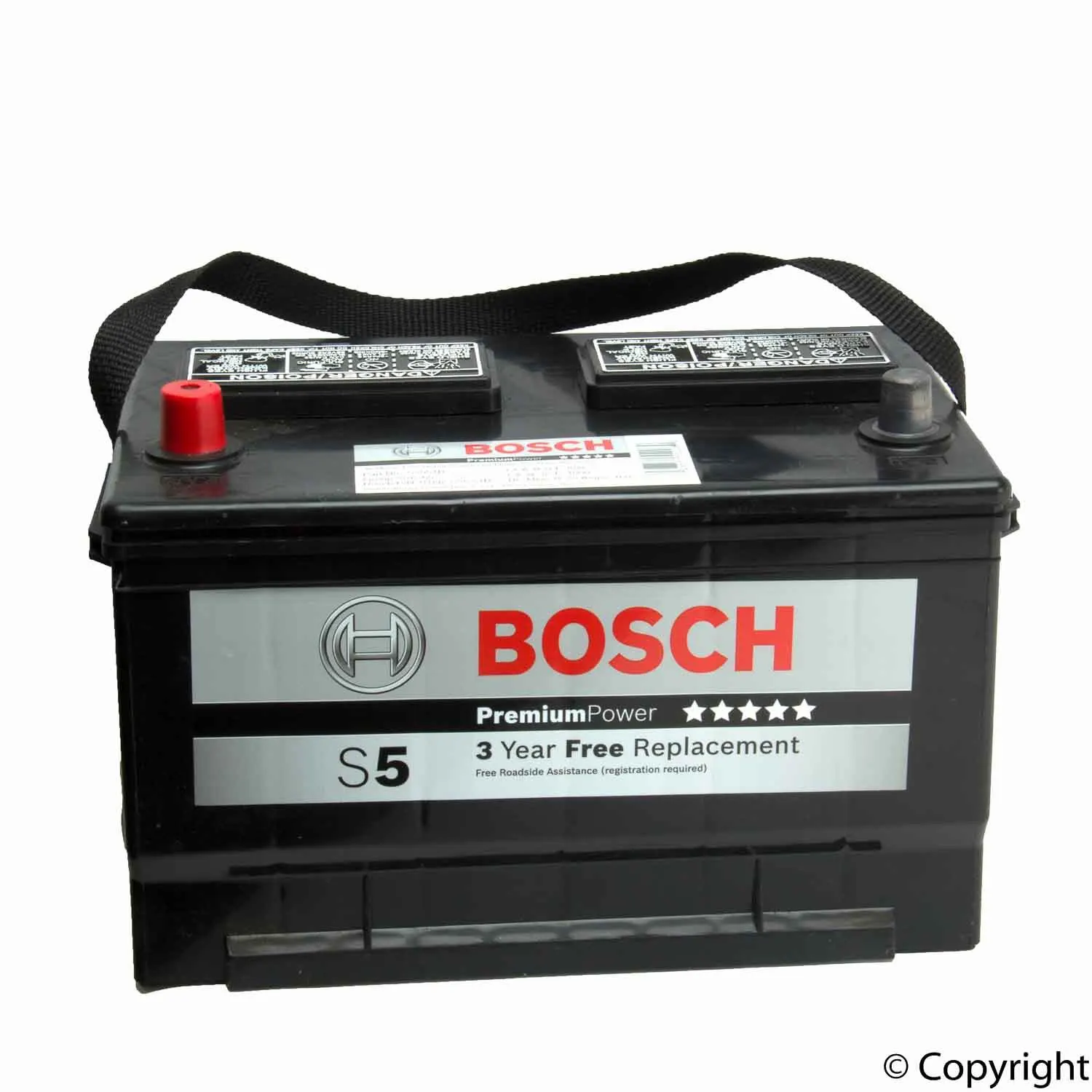 Bosch Premium Performance Starter Battery Bosch 284-S5551B