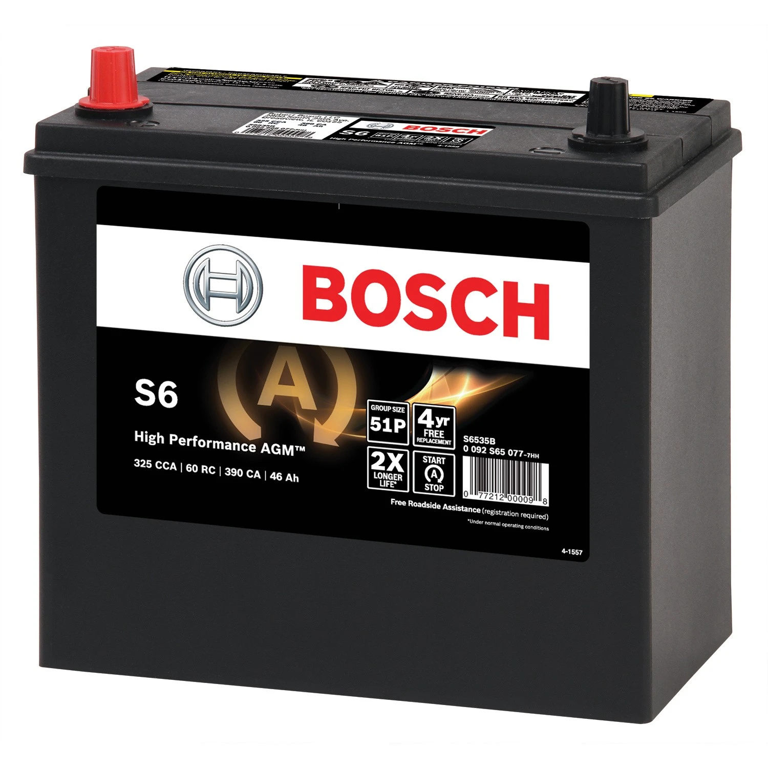 Bosch High Performance Starter Battery Bosch 284-S6535B
