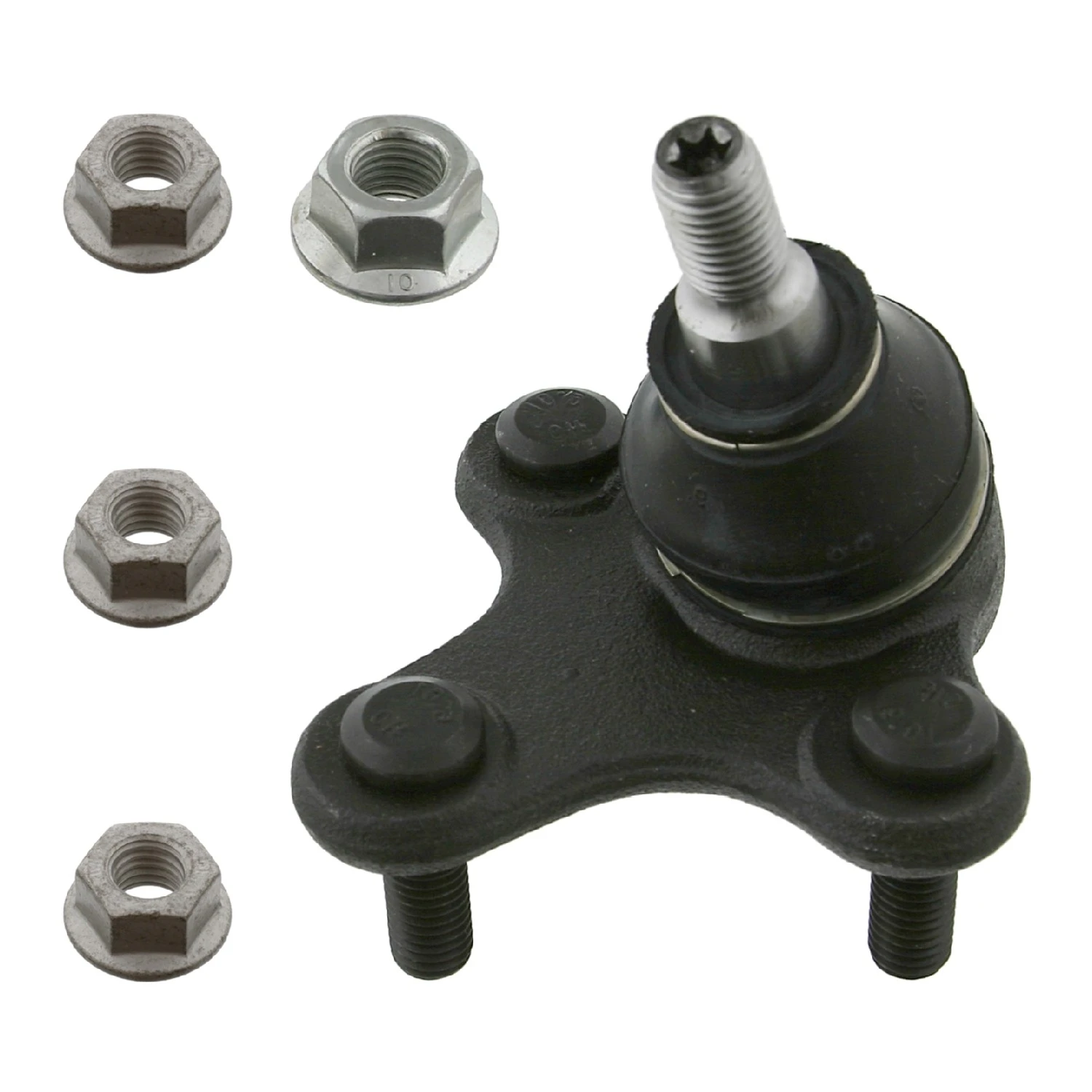Ball Joint with lock nuts Febi-Bilstein 766-36736